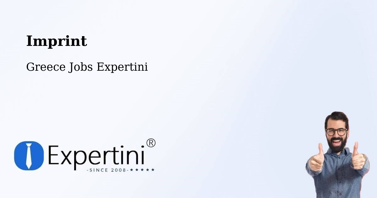 Imprint – Émponas - Greece Jobs Expertini