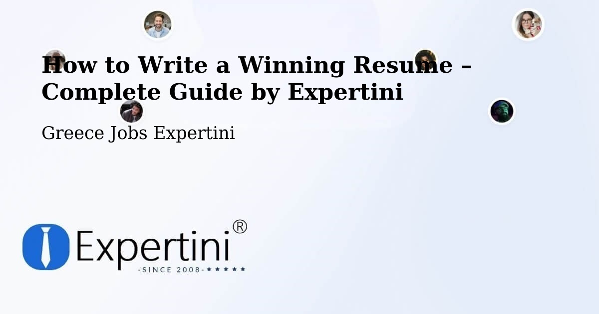 Resume Writing Guide for Job Seekers – Émponas - Émponas, Greece Jobs Expertini